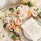 24 PCS Champagne Pink Silk & Foam Artificial Flowers – DIY Wedding Bouquets, Cake Flowers, Table Centerpieces, Baby Shower & Party Decorations